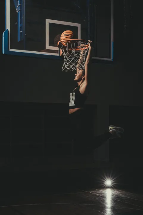Bank shot with a Basket Bullet medicine ball